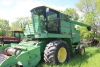 JD TURBO 8820 COMBINE IN GOOD RUNNING ORDER W/ 12' PICKUP HEADER - 3