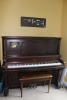 W WEBBER NY PIANO & CHAIR W/ MUSIC PICTURE - 2
