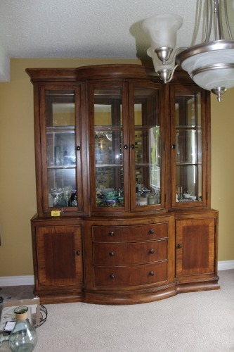 CHINA CABINET W/ LIGHTS