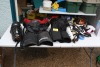 HOCKEY PANTS, SHOULDER PADS, SHIN PADS
