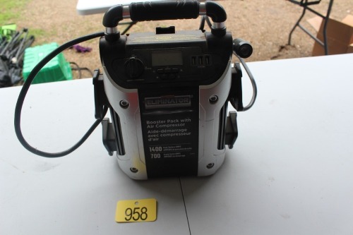 ELIMINATOR BOOSTER PACK W/ AIR COMPRESSOR