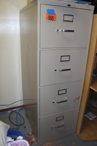 4 DRAWER FILE CABINET