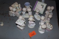 COLLECTION OF "PRECIOUS MOMENTS" FIGURINES