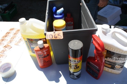 ANTI FREEZE, WINDSHIELD WASHER, CLEANING SUPPLIES