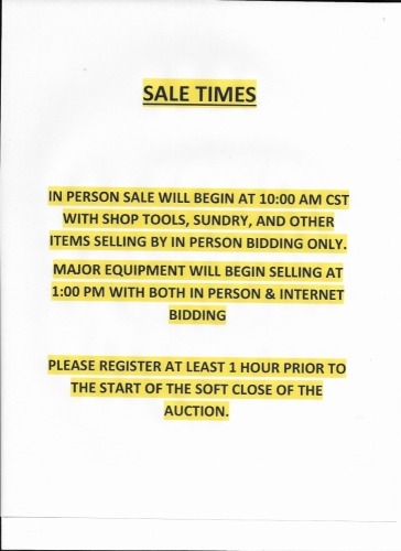 SALE TIMES