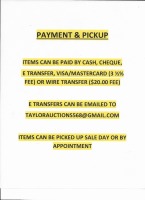 PAYMENT & PICKUP