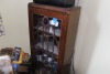 WOODEN GLASS FRONT CHINA CABINET - 2