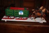 2 HORSE TEAM W/ SLEIGH GRAIN WAGON - 3