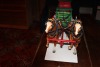 2 HORSE TEAM W/ SLEIGH GRAIN WAGON - 2