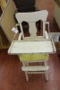 WOODEN HIGH CHAIR