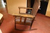 ANTIQUE ROCKING CHAIR W/ PADDED SEAT & BACK - 2