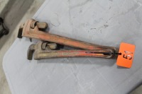 RIDGID 24" & 18" PIPE WRENCHES