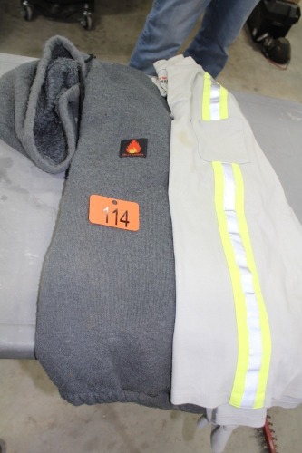 HELLY HANSON FIRE RATED JACKET, HI VIS FIRE RATED SHIRT