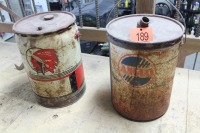 ANGLO 5 GAL. PAIL, INDIAN BRAND 5 GAL. PAIL