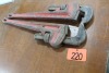2 - 24" PIPE WRENCHES