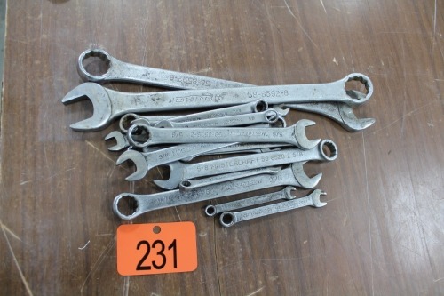 ASSORTMENT OF MASTERCRAFT WRENCHES