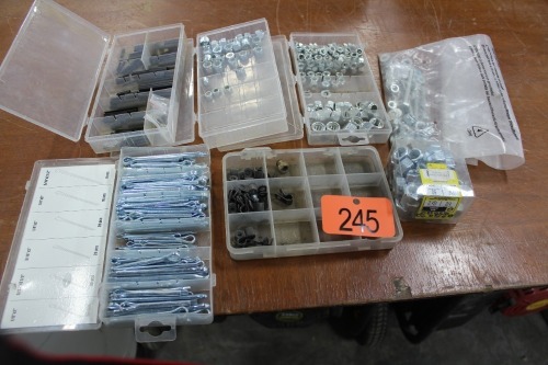 LOCK NUTS, COTTER PINS, ROLL PINS