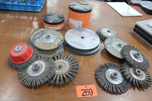 CUT OFF, GRINDING, WIRE BRUSH WHEELS