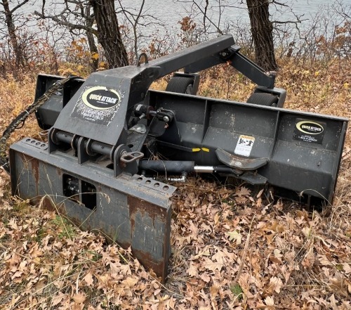 QUICK ATTACH SKID STEER MOUNT GRADER