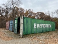 RED 40' STORAGE CONTAINER