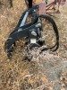 SKID STEER MOUNT STONE/ROOT BUCKET W/ GRAPPLE - 2