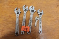 5 - CRESCENT WRENCHES