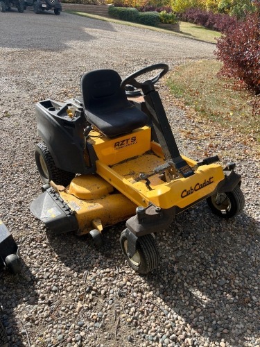 2012 CUB CADET RZTS 50" ZERO TURN W/ KOHLER 25HP ENGINE