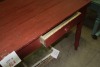 wooden table w/drawer - 2