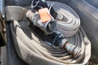 1" & 2" FIRE HOSE W/ ADAPTORS (APPROX. 150')