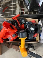 ASSORTMENT OF MISC. CORDLESS POWER TOOLS