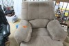 COUCH W/ RECLINING ENDS, SWIVEL ROCKING RECLINER - 2