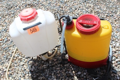 2 - BACK PACK SPRAYERS