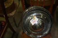4 misc hubcaps