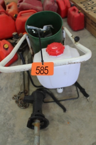 BACKPACK SPRAYER, FERT. SPREADER, HAND SPRAYER, WATER PUMP