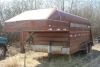 1989 REAL IND. 14' STOCK TRAILER