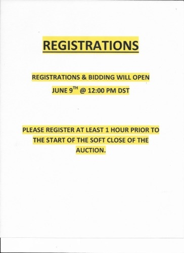 REGISTRATIONS