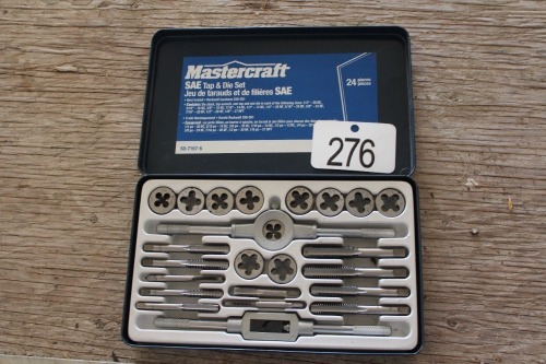 MASTERCRAFT SAE TAP & DIE SET