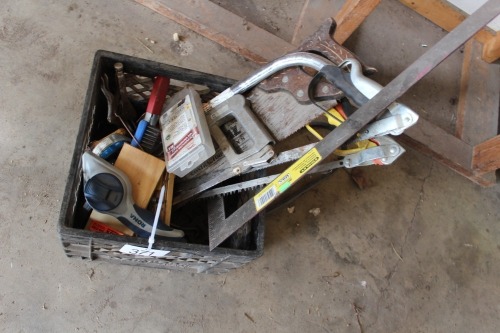 BUCK SAWS, HAND SAWS, SQUARE, VISE GRIPS
