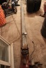 16' X 4" PENCIL AUGER W/ 110V MOTOR