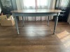 OAK DINING ROOM TABLE W/ 2 LEAFS - 2