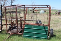 HOMEBUILT CALF CATCHER ON SUSPENSION WHEELS