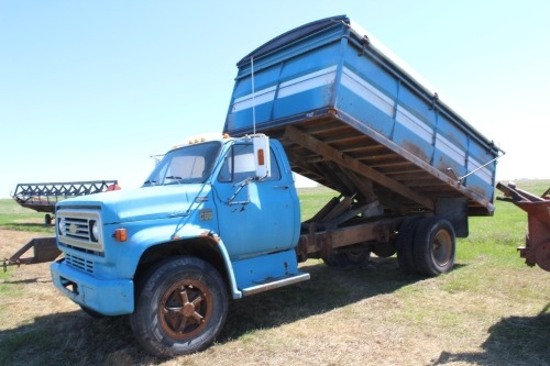1977 CHEV C65 W/ 16' STEEL BOX