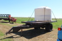 1200 GAL. POLY TANK ON HD TRAILER