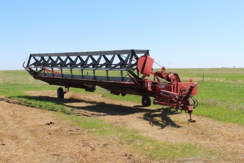 CASE IH 8230 30' PT SWATHER W/ BATT REEL