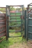 2 - 3' WALK THROUGH GATES W/ FRAMES (GREEN)