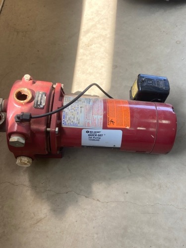 RED JACKET 1/2 HP PUMP