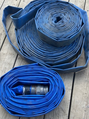 APPROX. 125' 2" LAY FLAT HOSE