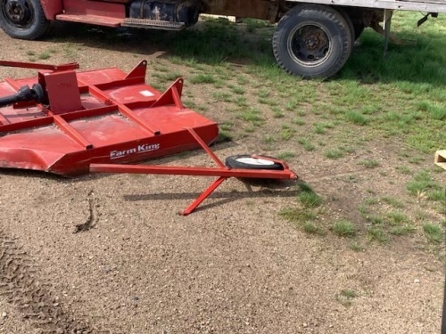 7' FARM KING BRUSH MOWER - 3PTH OR TRAILER