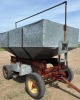 GALVANIZED HOPPER ON 4 WHEEL TRAILER - 2