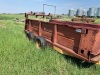 FARMHAND MANURE SPREADER (REDONE) - NEW DRIVE SHAFT, HOMEBUILT CARRIAGE - 2